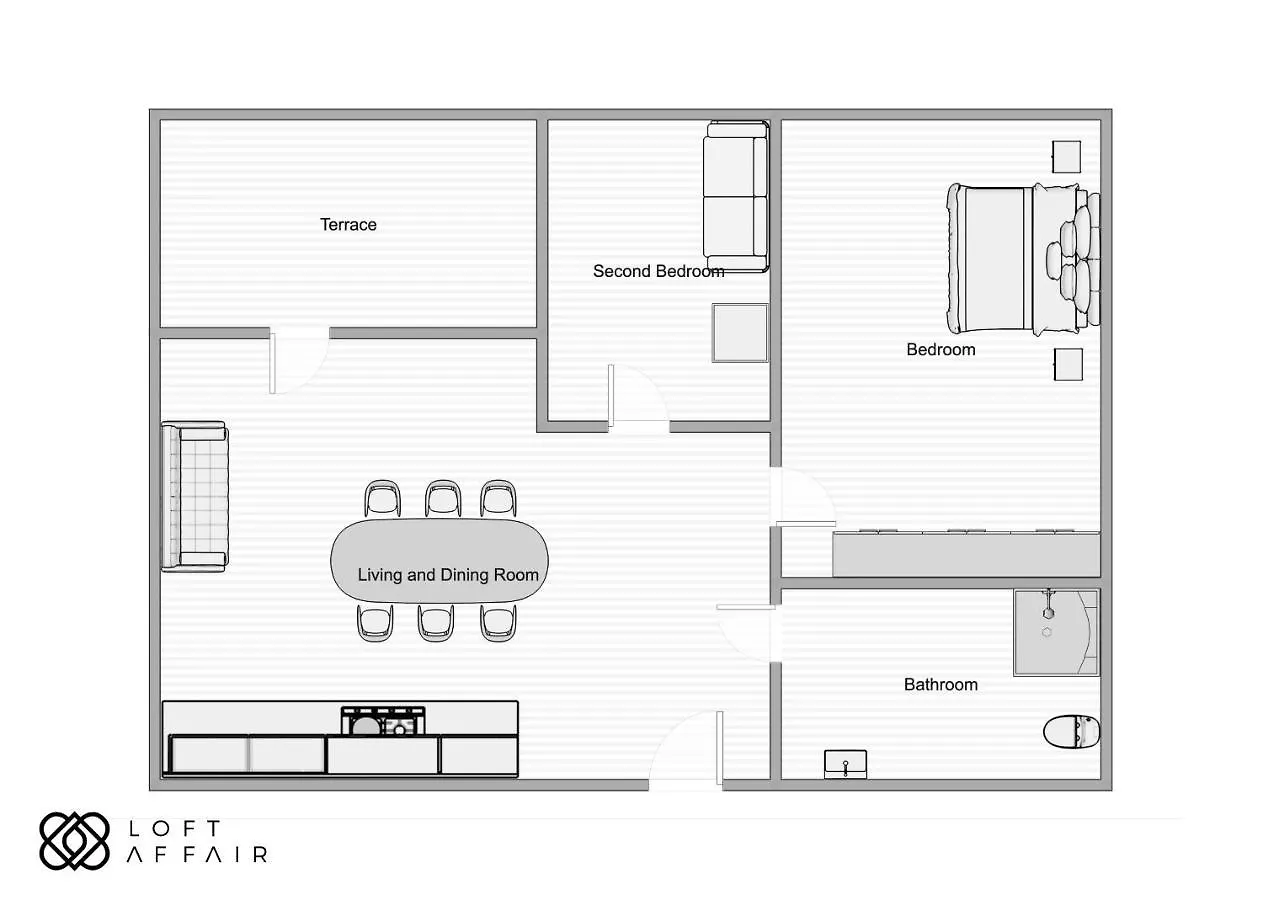 Mellow Apartment - Loftaffair Krakkó 0*,
